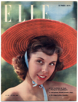 Elle 1949 N°187 Maud Roser Christian Dior
