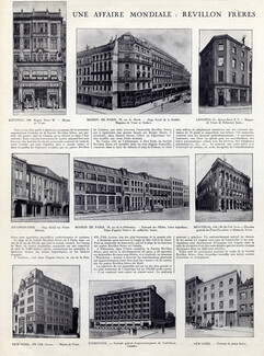Une Affaire Mondiale - Revillon Frères, 1922 - Fur Clothing Factory, Shop Window