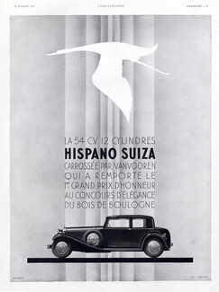 Hispano Suiza (Cars) 1933 Coachbuilder Vanvooren