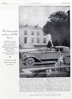 Cadillac (Cars) 1928 Leon Benigni Ambassade D'Angleterre