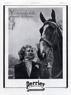 Perrier (Water) 1935 Horse
