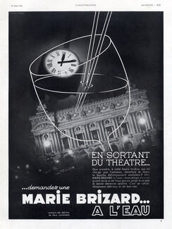 Marie Brizard (Liquor) 1934 Opera Garnier Photo Georges Arandel