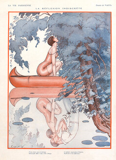Vald'Es 1924 Indiscretion, Canoeing, Lovers