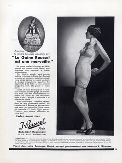 Roussel (Lingerie) 1932 Girdle Argentina Spain Dancer