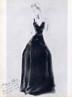 Jacques Heim 1938 Evening Gown, André Delfau