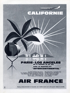 Air France 1960 Californie