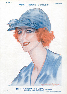 Mario de Goyon 1922 Mlle Fanny Heldy
