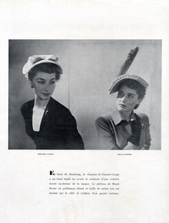Simone Gange & Maud Roser 1948