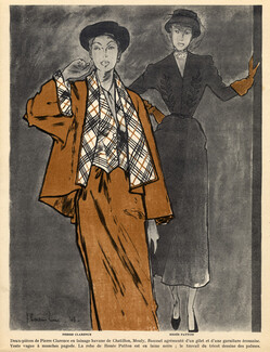 Haramboure 1948 Pierre Clarence & Renée Patton Fashion