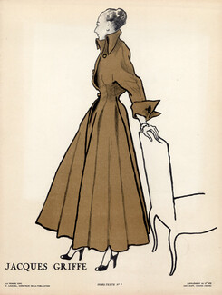 Jacques Griffe 1948 Coat, Pierre Louchel