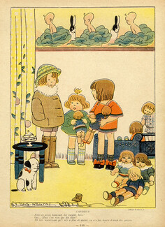 Naurac 1919 Children, Toys Dolls