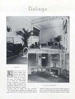 Delage, 1924 - History of Delage, Archive Document, 2 pages