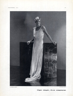 Louiseboulanger 1931 Evening Gown Photo Hoyningen-Huene