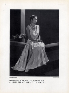 Louiseboulanger 1930 Evening Gown Photo Hoyningen-Huene