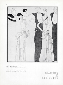 Louiseboulanger 1929 Robes Drapées, Evening Gown, Raymond de Lavererie