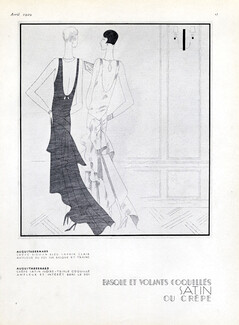 Augustabernard 1929 Evening gown, Raymond de Lavererie
