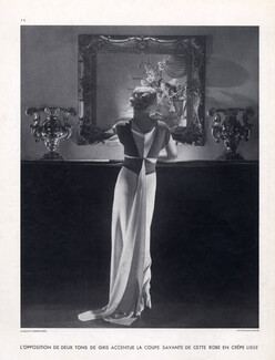 Augustabernard 1926 Evening Gown Photo Hoyningen-Huene