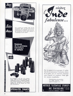 Leica (Photography) 1958 Ernst Leitz Model M3 & Binoculars