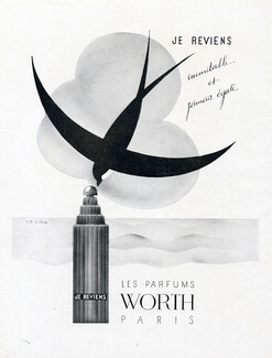 Worth (Perfumes) 1950 Je Reviens, Sibia