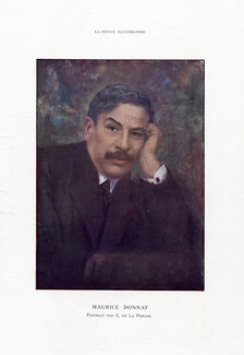 Maurice Donnay (Portrait) 1913 G. de la Perche