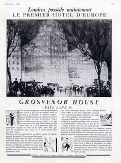 Grosvenor House 1929 Londres Hotel Gordon Nicoll
