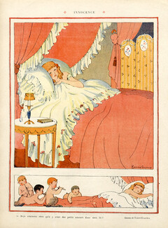 Torné-Esquius 1910 Innocence Little Girl Bedroom Decorative Arts