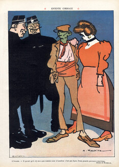 Roubille 1907 The Entente Cordiale Policeman