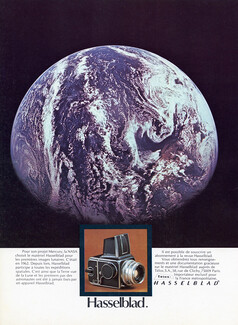 Hasselblad 1973 Earth from the Moon Mercury Project NASA