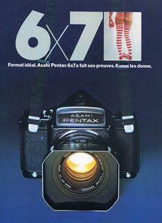 Asahi Pentax 1973 Sam Haskins 6x7 format