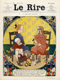 Carlegle 1908 The Enjoyment of the Children Toys Doll
