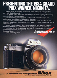 Nikon 1984 Nikon FA