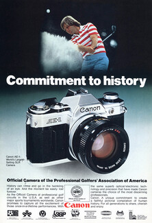 Canon 1979 AE-1 Official Camera of the PGA Golf