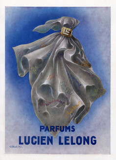 Lucien Lelong (Perfumes) 1943 Passionnement Elle-Elle Indiscret