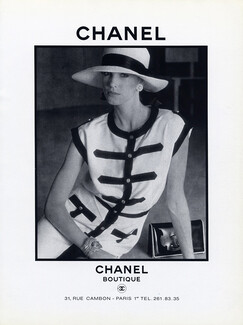 Chanel 1982 Fashion Photography