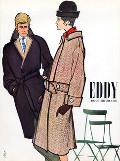 Eddy (Clothing) 1961 Stemp Coats Woman & Man