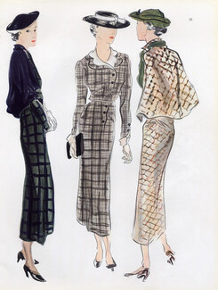 Chanel, Dressmakers (p.2) — Vintage original prints and images