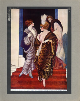 Fourrures Max 1912 Fur Coats, Etienne Drian