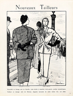 Madeleine de Rauch & Agnès Drecoll 1945 Tailleurs, Fashion Suit Haramboure