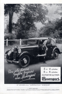 Rosengart (Cars) 1933 Melle Moussia Supertraction