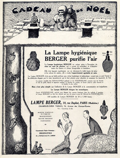 Lampe Berger 1927 Christmas