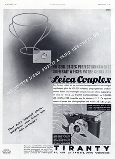 Leica Leitz 1932 Couplex, Tiranty