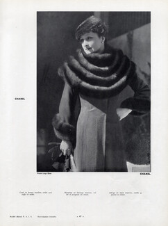 Chanel (Fur) 1934 Photo Luigi Diaz
