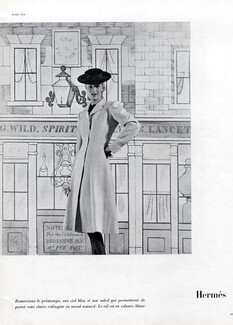 Hermès (Couture) 1939 Redingote