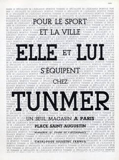 Tunmer (Clothing) 1934