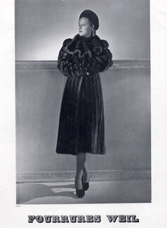 Weil 1937 Fur Coat Photo Horst