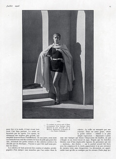 Yteb 1928 Burnous, Photo Hoyningen-Huene, Fashion Photography