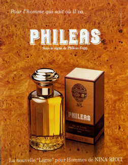 Nina Ricci (Perfumes) 1984 Phileas for Man