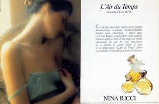 Nina Ricci (Perfumes) 1986 l'Air du Temps David Hamilton Crystal Lalique