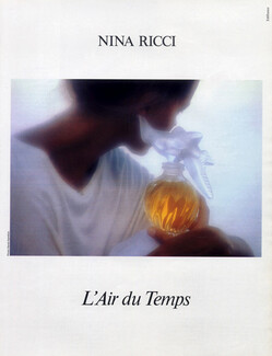 Nina Ricci (Perfumes) 1989 L'Air du Temps David Hamilton