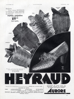 Heyraud (Shoes) 1933 Reptiles Tannery Marcel Bobet